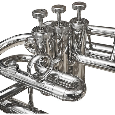 Bombardino Euphonium Martinz Mwbb10n Niquelado Pabellon Frontal 3 Embolos